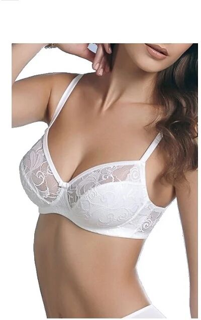 LEPEL Reggiseno Donna Con Pizzo Art. 360 Coppa C Col. E Mis. A Scelta BIANCO 7