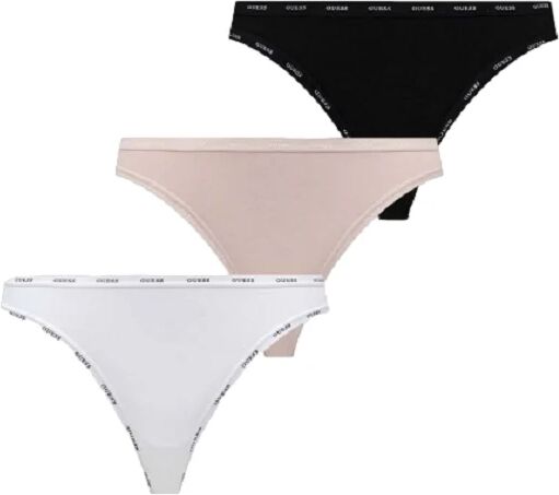 Guess 3pk Tanga Donna Art O3bg13 K6yw1 PINKWHITEBLACKCOM