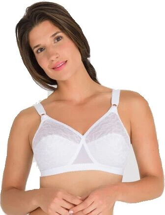 PLAYTEX Reggiseno Mod. Criss Cross 165 Tutte Le Taglie Coppe Differenziate BIANCO