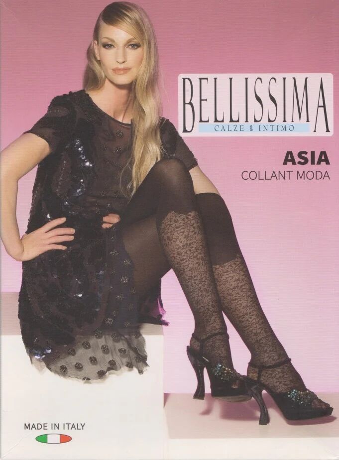 BELLISSIMA Collant Donna Art. Asia Col. Foto Mis. A Scelta NERO 1/2