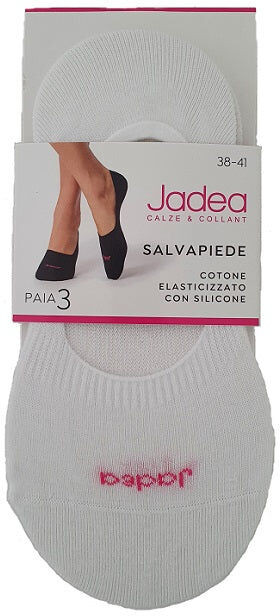 JADEA 6 Fantasmini Donna Art Dmc-Jb05 Colore A Scelta Misura A Scelta BIANCO