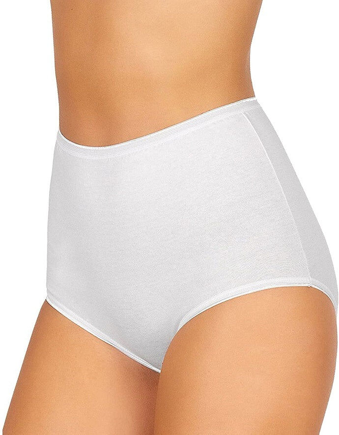 JADEA Una Culotte Donna In Cotone Art 05 Colore E Misura A Scelta BIANCO