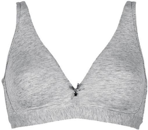 SieLei 1454 Reggisseno a triangolo preformato coppa B Reggiseni donna Grigio taglia 03