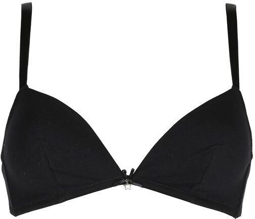 SieLei 1458 Reggiseno a triangolo senza ferretto coppa B Reggiseni donna Nero taglia 05