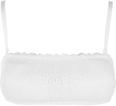 Infiore 904 Reggiseno a fascia in pizzo Reggiseni donna Bianco taglia 02