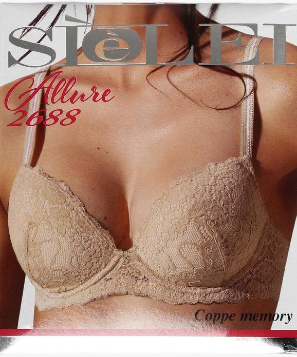 SieLei ALLURE 2688 Reggiseno imbottito con ferretto coppa B Reggiseni donna Beige taglia 05