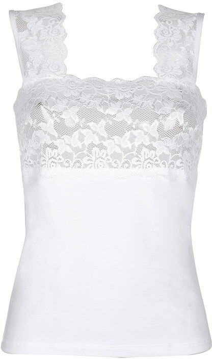 esse speroni Canotta intima donna con pizzo Maglie Intime donna Bianco taglia XL