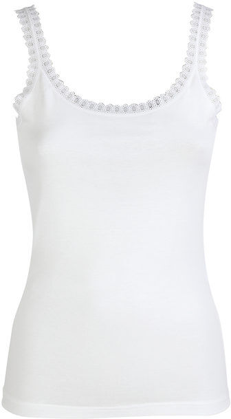 esse speroni Canotta intima donna Maglie Intime donna Bianco taglia L