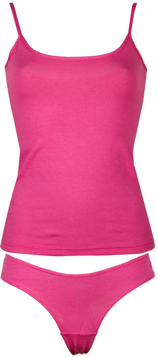 Magic Dream Coordinato intimo donna top + brasiliana Completi Intimi donna Fucsia taglia XL