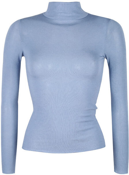 Sublyme Dolcevita donna in cashmere ultra light Maglie Intime donna Blu taglia XL