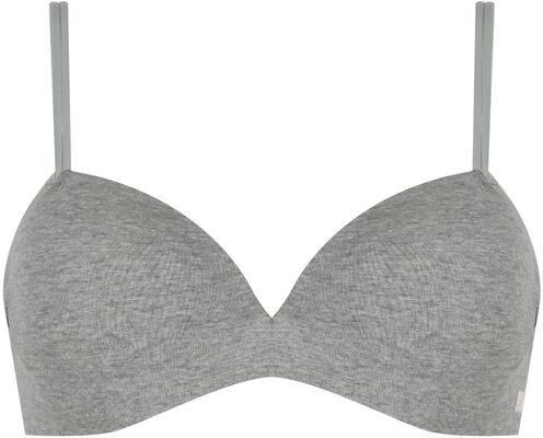 Gmv LUNA Reggiseno imbottito con ferretto COPPA B Reggiseni donna Grigio taglia 05