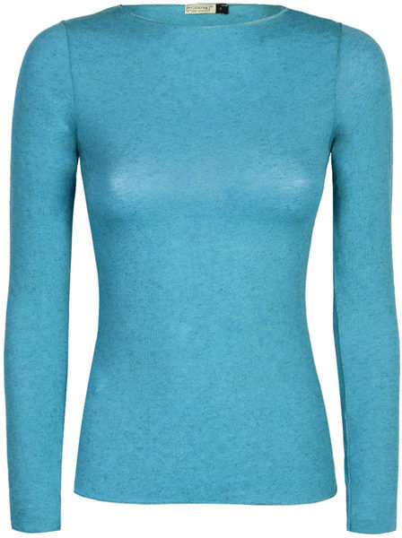 Sublyme Maglia donna manica lunga in cashmere Maglie Intime donna Blu taglia M