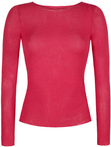 Sublyme Maglietta donna in cashmere ultra light Maglie Intime donna Rosso taglia L