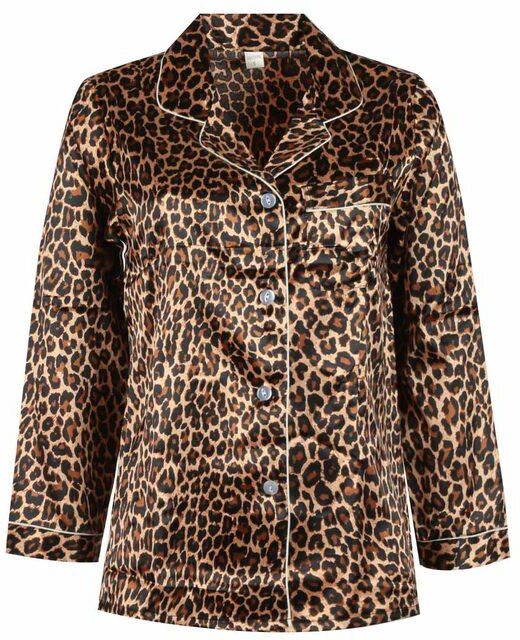 Cootaiya Maglietta pigiama donna animalier con bottoni Pigiami donna