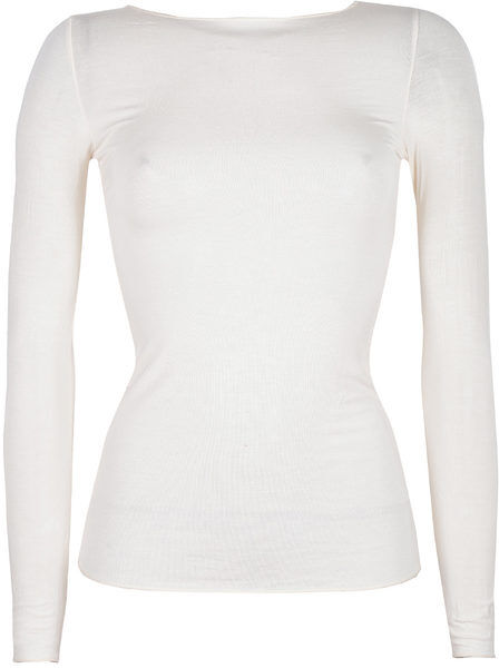 Pura P0713C Maglia in misto cashmere Maglie Intime donna Beige taglia L