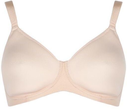 SieLei PLUS 2546 Reggiseno senza ferretto COPPA D Reggiseni donna Beige taglia 04