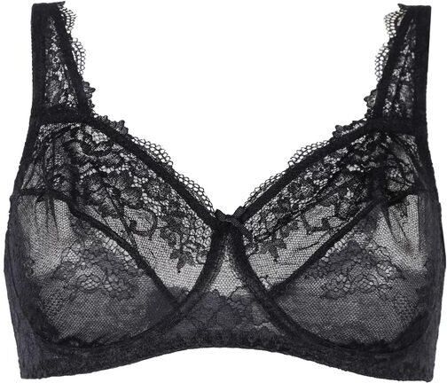 SieLei Reggiseno francese senza ferretto coppa C 2440 Reggiseni donna Nero taglia 05