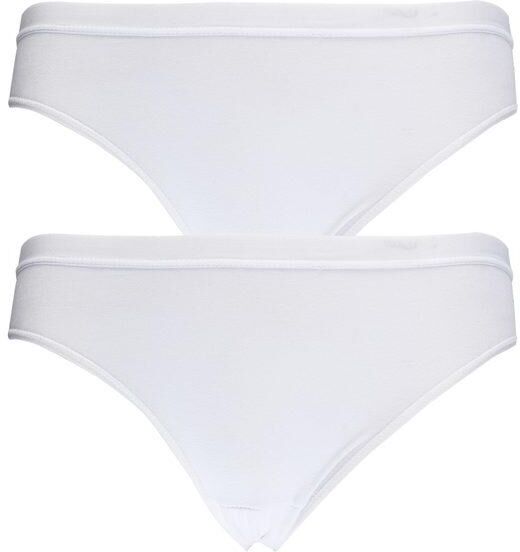 Playtex Slip mini in cotone elastico pacco da 2 pezzi Slip donna Bianco taglia 04