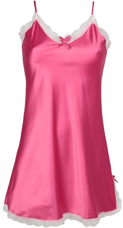 Solada Sottoveste misto seta con pizzo Sottovesti donna Fucsia taglia S