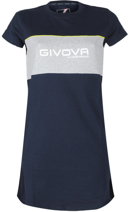 Givova Vestito da casa donna manica corta Pigiami donna Blu taglia M