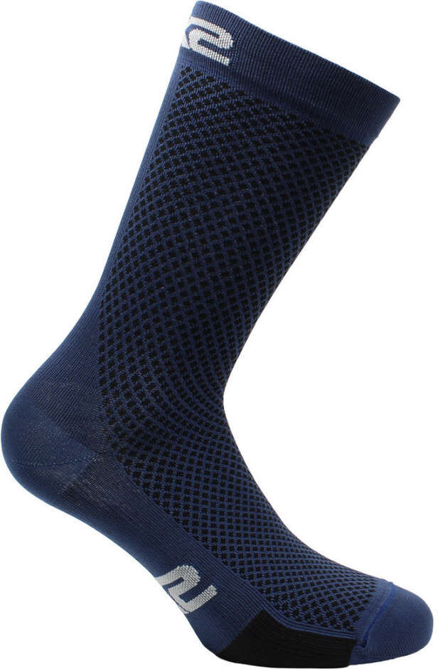 Sixs Calza Ciclismo Corta Leggera P200 Nero Blu Avio taglia 36-39