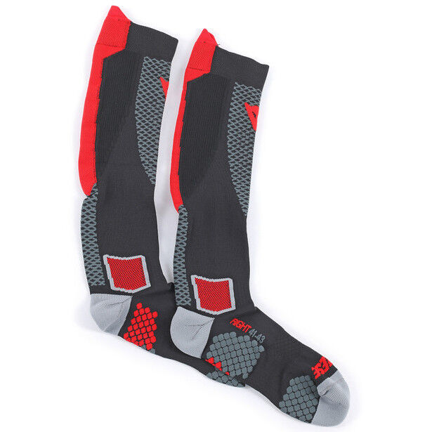 Dainese Calze lunghe dainese d-core high socks nero rosso