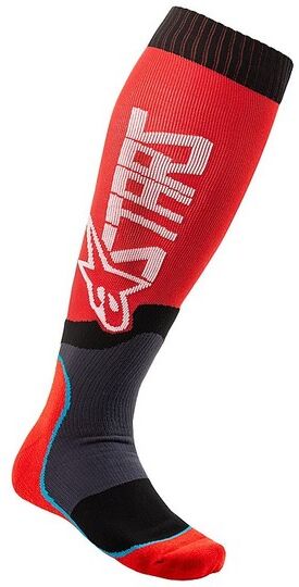 Calze Moto Cross Enduro Alpinestars MX20 MX Plus-2 Rosso Bia taglia S