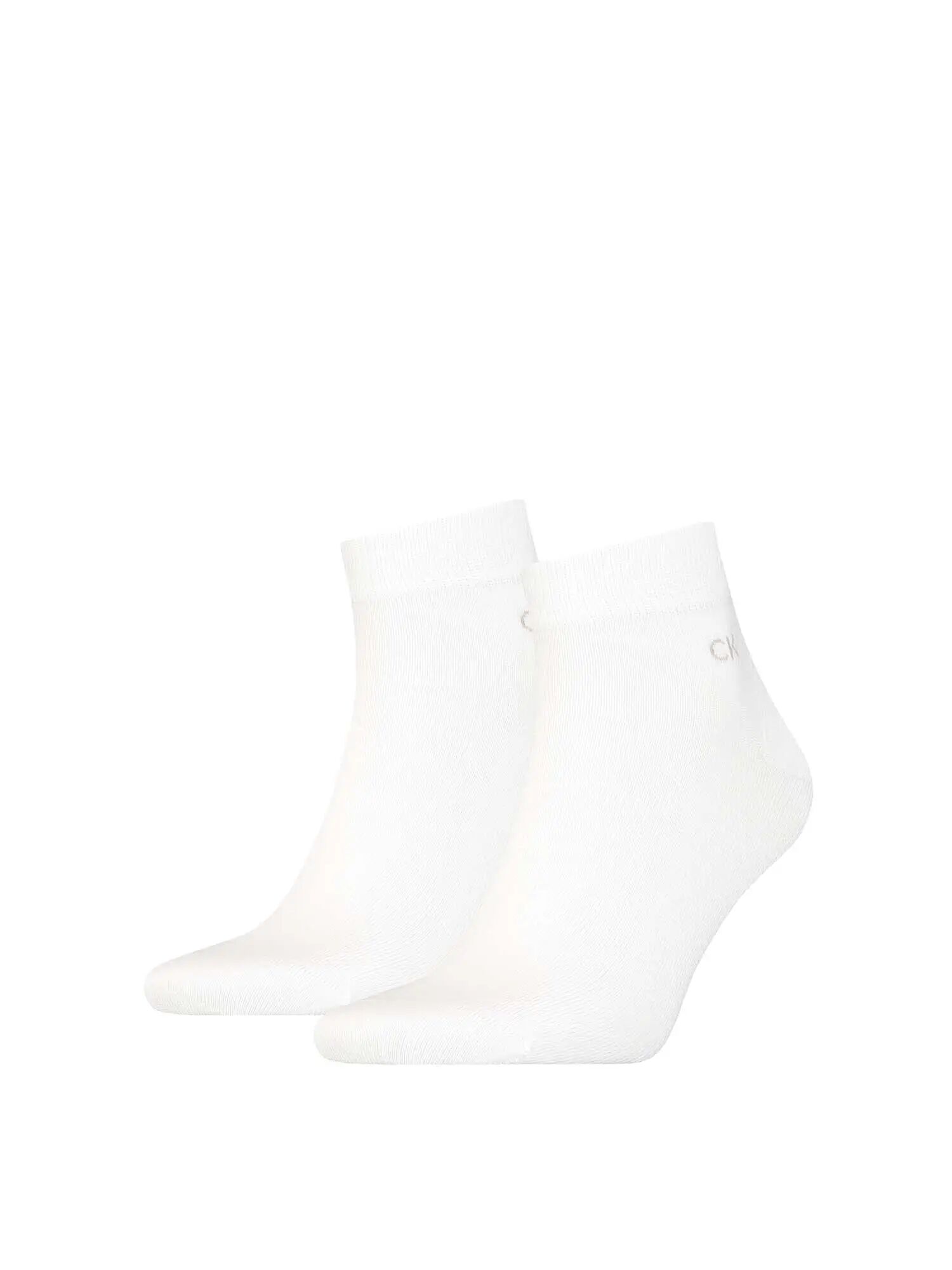 Calvin Klein Calze Unisex Colore Bianco BIANCO 43/46