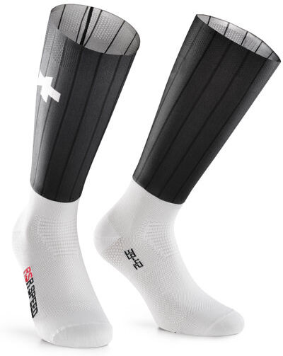 Assos RSR Speed - calzini ciclismo Black/White 0 (EU 35-38)