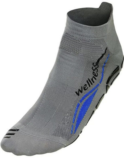 R-evenge Wellness Experience - calzini fitness Grey/Blue M (38-41)