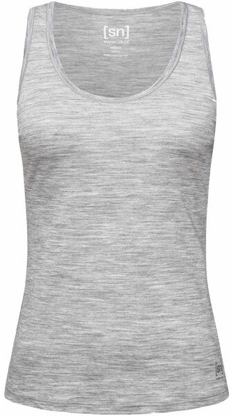 Super.Natural Base 140 - top - donna Light Grey L