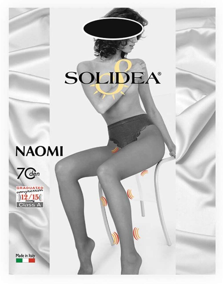 Solidea Naomi 70 Collant Contenitivo Nero Taglia 1