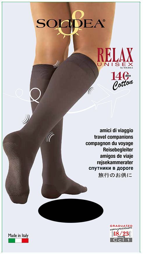 Solidea Relax 140 Gambaletto Unisex Nero 1