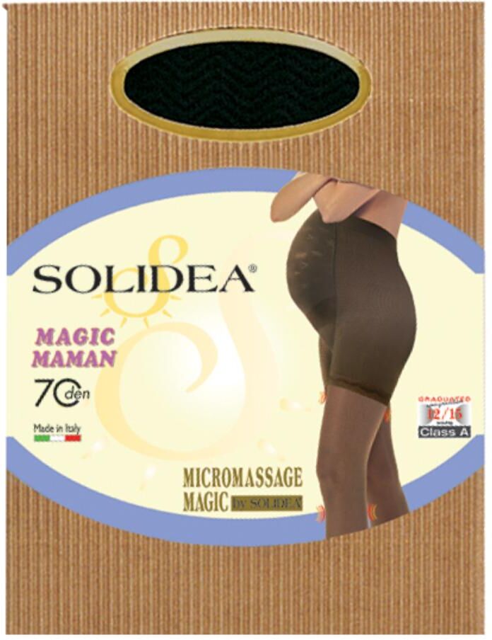 Solidea By Calzificio Pinelli Magic Maman 70 Coll.Gest.Nero2