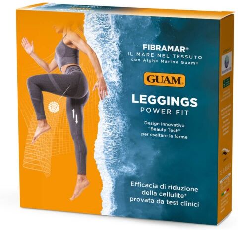 Guam Leggings Power Fit Grigio Fibramar L-xl (46-50)