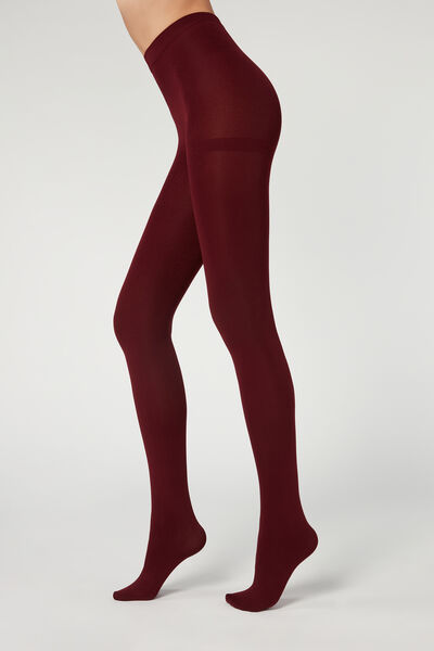 Calzedonia Collant Thermal Ultracoprenti Donna Rosso 1/2