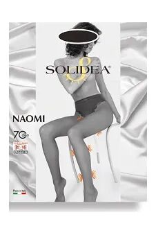 SOLIDEA Naomi 70 DEN Collant Compressivo Modellante Colore Fumo Taglia 3