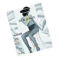 SOLIDEA Naomi 70 DEN Collant Compressivo Modellante Colore Nero Taglia 3