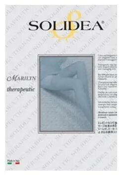 SOLIDEA Marilyn Class 2 Calza Autoreggente Compressiva Punta Aperta Colore Naturale Taglia XL