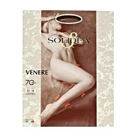 SOLIDEA Venere 70 DEN Collant Compressivo Colore Nero Taglia 4 XL