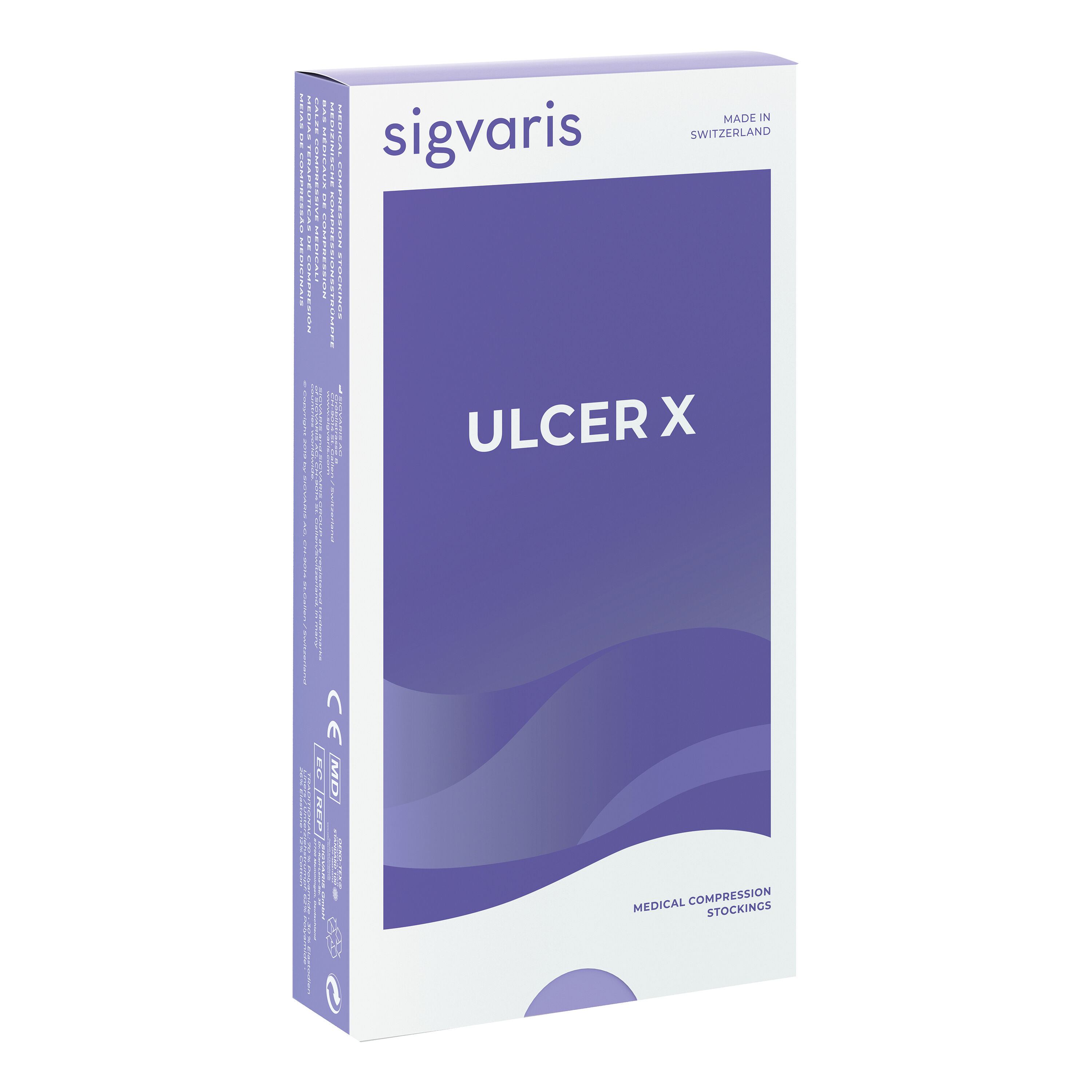 SIGVARIS ulcer x kit ccl2 gambaletto beige lungo s