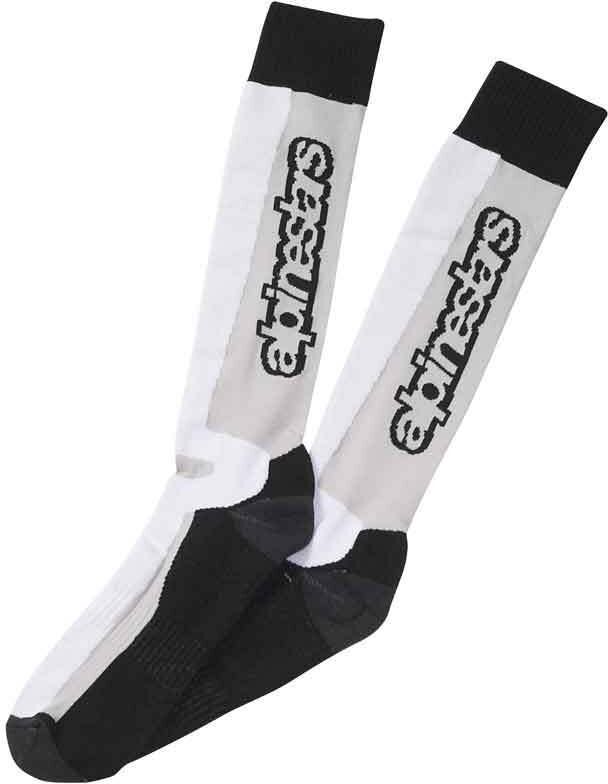 Alpinestars Touring Summer Calzini Nero Bianco S M