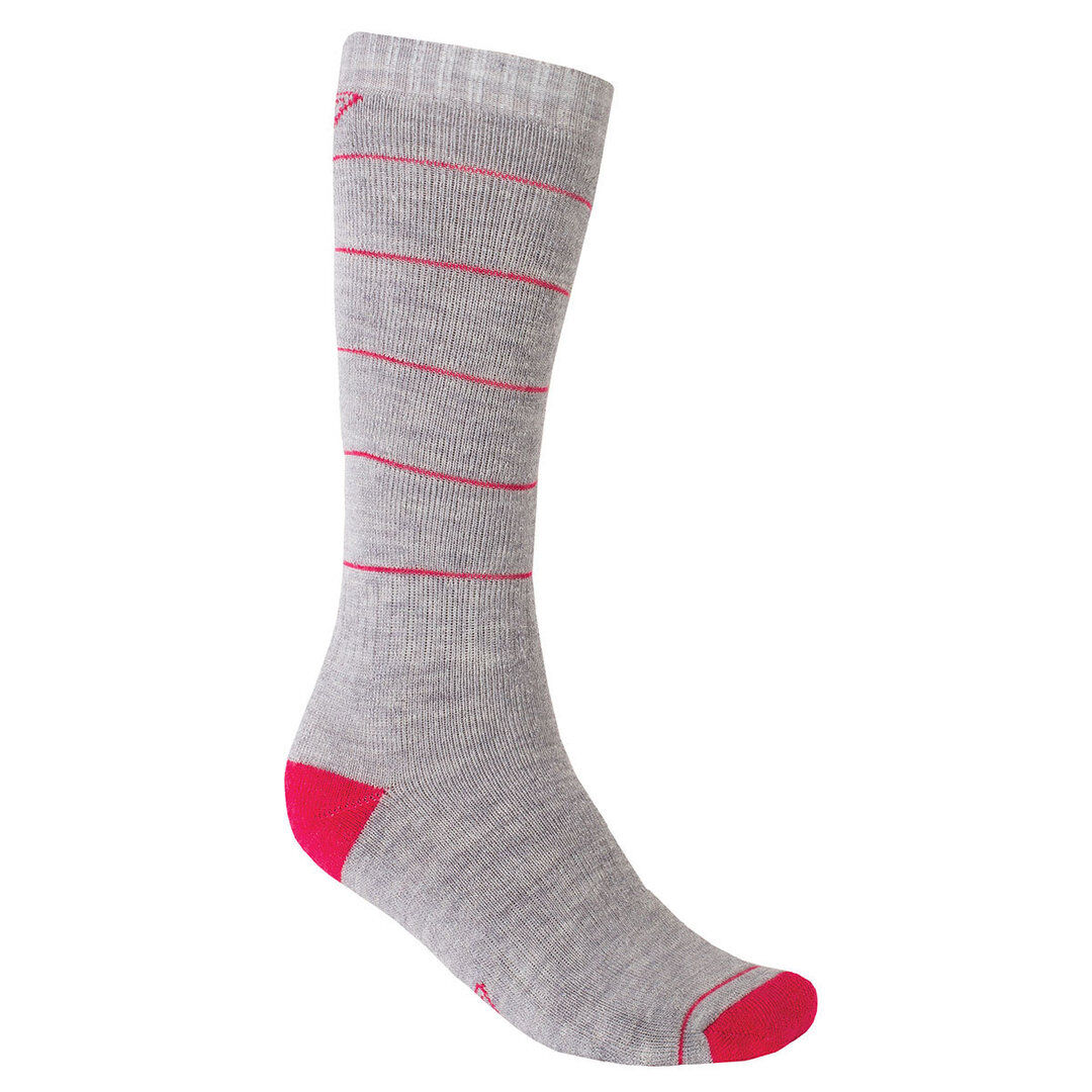 Klim Hibernate Ladies Socks Calzini da donna Grigio Rosso S
