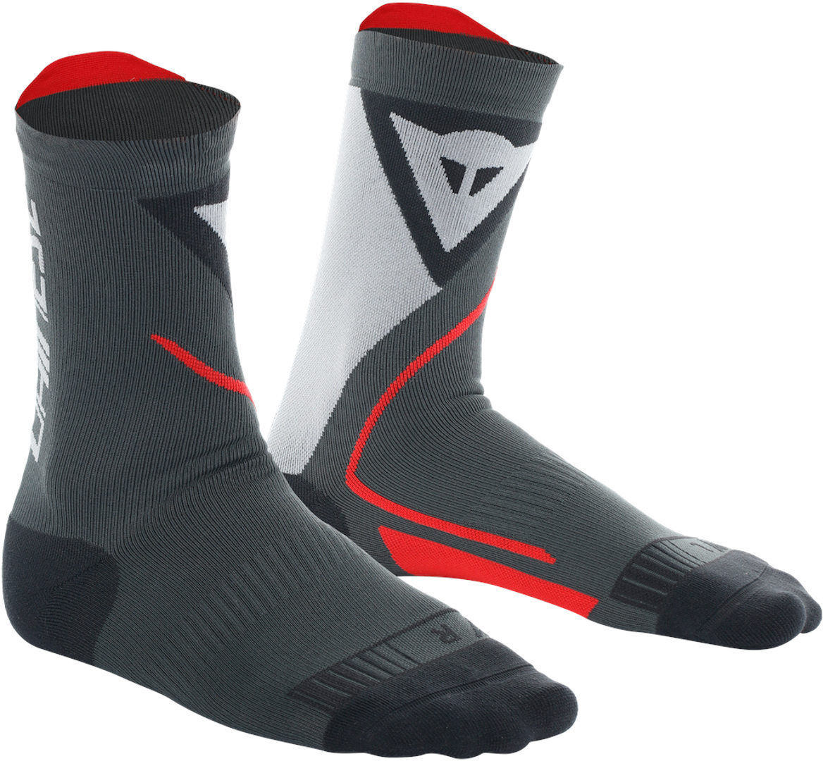 Dainese Thermo Mid Calzini Nero Grigio Rosso 36 37 38