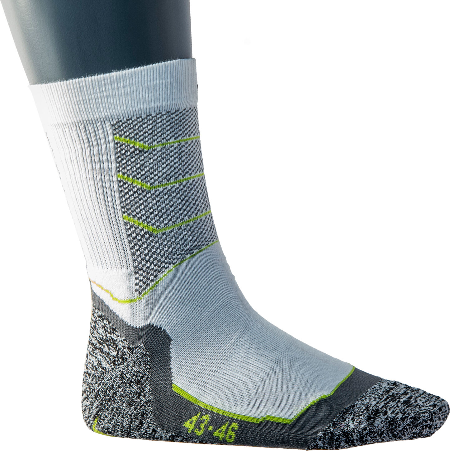 ALPHAZER OUTFIT Technical Sports Sock Colore: Bianco 39/42