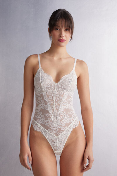 Intimissimi Body in Pizzo The Most Romantic Season Donna Avorio Taglia S