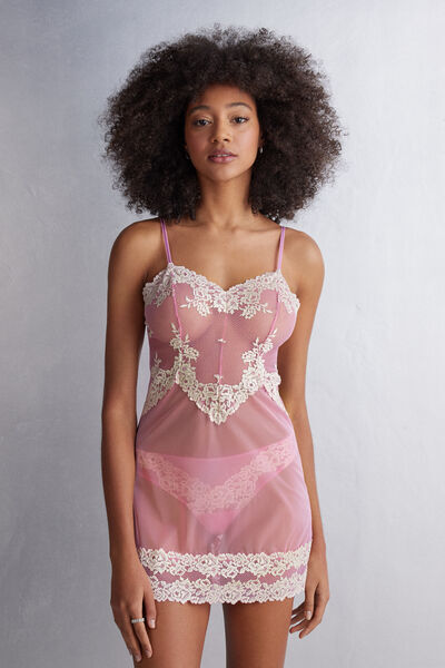 Intimissimi Baby-doll Pretty Flowers Donna Rosa Taglia M