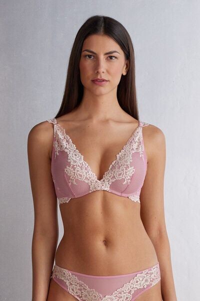 Intimissimi Reggiseno a Balconcino Giorgia Pretty Flowers Donna Rosa Taglia 2C