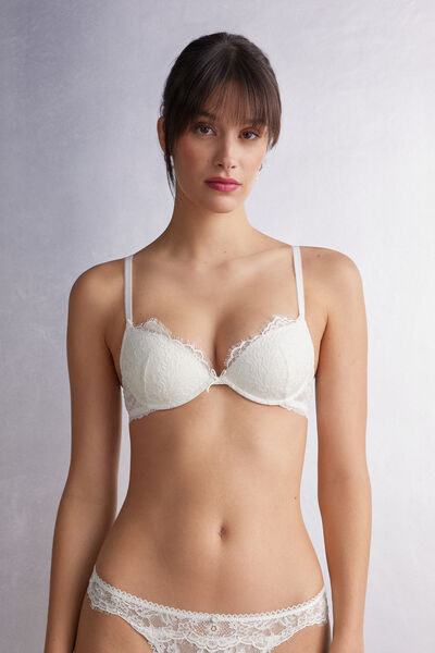 Intimissimi Reggiseno Push-up Bellissima The Most Romantic Season Donna Avorio Taglia 3C