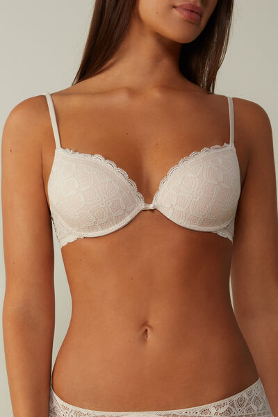 Intimissimi Reggiseno Push-up Bellissima in Pizzo Donna Naturale Taglia 1B